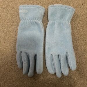 Women’s Columbia Light Blue Fleece Gloves